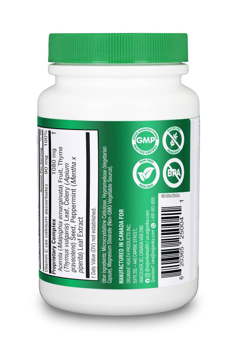 Organika Goutrin Uric Acid Flush for Gout (120 Caps): Gentle Gout Support with Cherry, Thyme, Celery Seed, Peppermint, & VIT C: Clean & Vegan Gout Supplements for Men & Women - Metabolism & Mobility OrganikaBuy Supplements Australia
