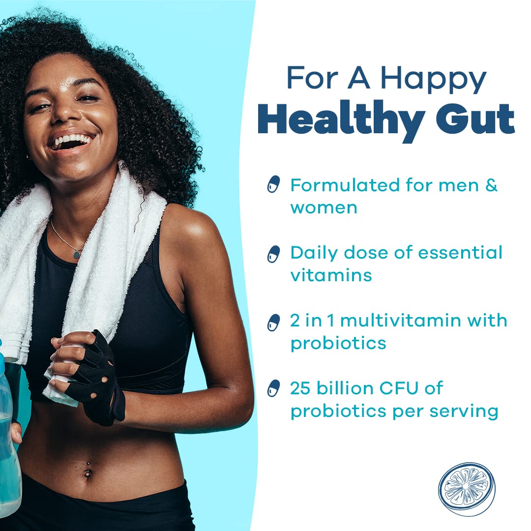 GOBIOTIX Probiotic Multivitamin Supplement - Daily Multivitamins with Probiotics GOBIOTIXBuy Supplements Australia