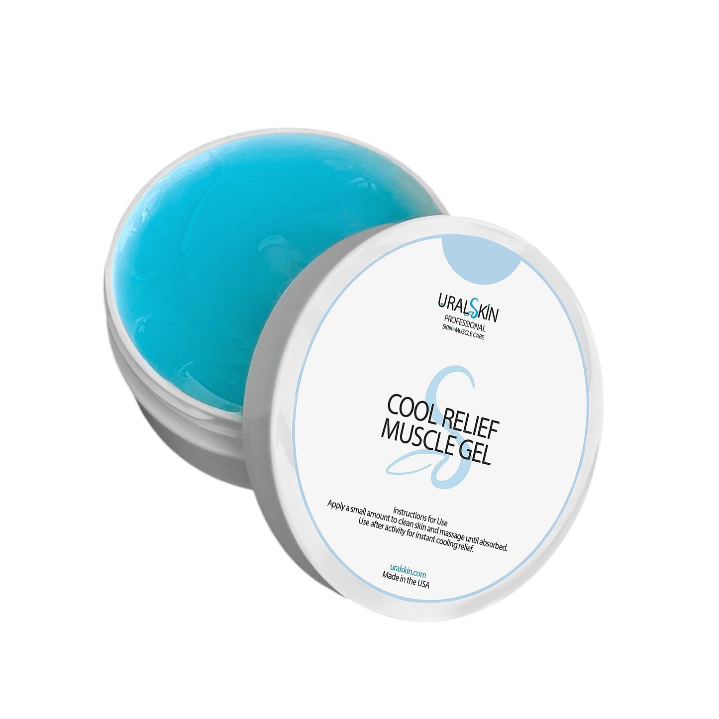 URALSKIN Cooling Muscle Gel – Fast-Drying, Non-Greasy Gel for Body, 4 oz (113 g) UralSkinBuy Supplements Australia