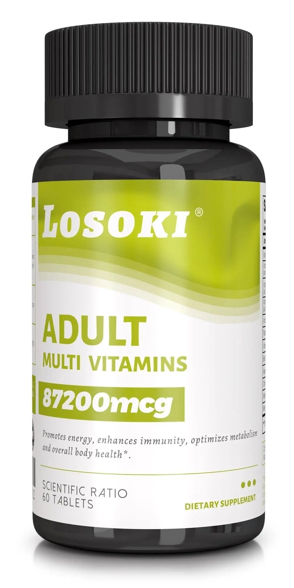 Losoki Adult Multi Vitamins - Comprehensive Daily Multivitamin Supplement for Men and Women - 60 Tablets for Enhanced Energy LosokiBuy Supplements Australia