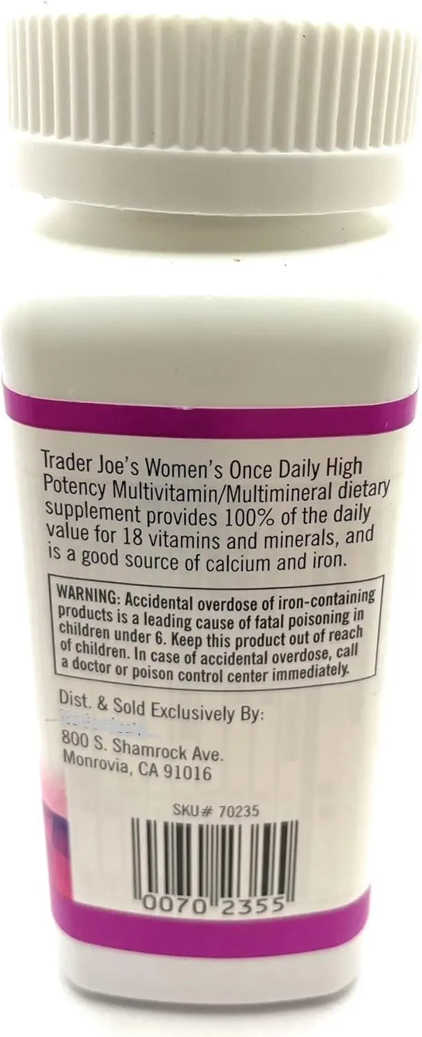 Womens Once Gluten Free Daily High Potency Multivitamin & Multimineral Supplement 60 Tablets - (Pack of 1) Aus HealthcareBuy Supplements Australia