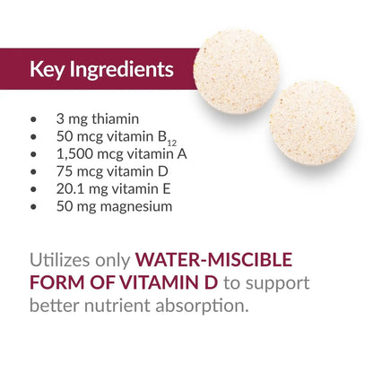 Bariatric Advantage Chewable Multi RP Multivitamin - for Bariatric Surgery Patients - with Iron, Copper, Vitamin C, A, Zinc & More Bariatric Advantage