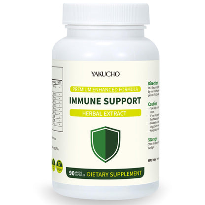 Herbal Immune Support Supplement, Vegan Capsules with Japanese Knotweed, Cat’s Claw, Skullcap & Sanguinolenta, Supports Immune Health & Overall Wellness, Gluten-Free YakuchoBuy Supplements Australia