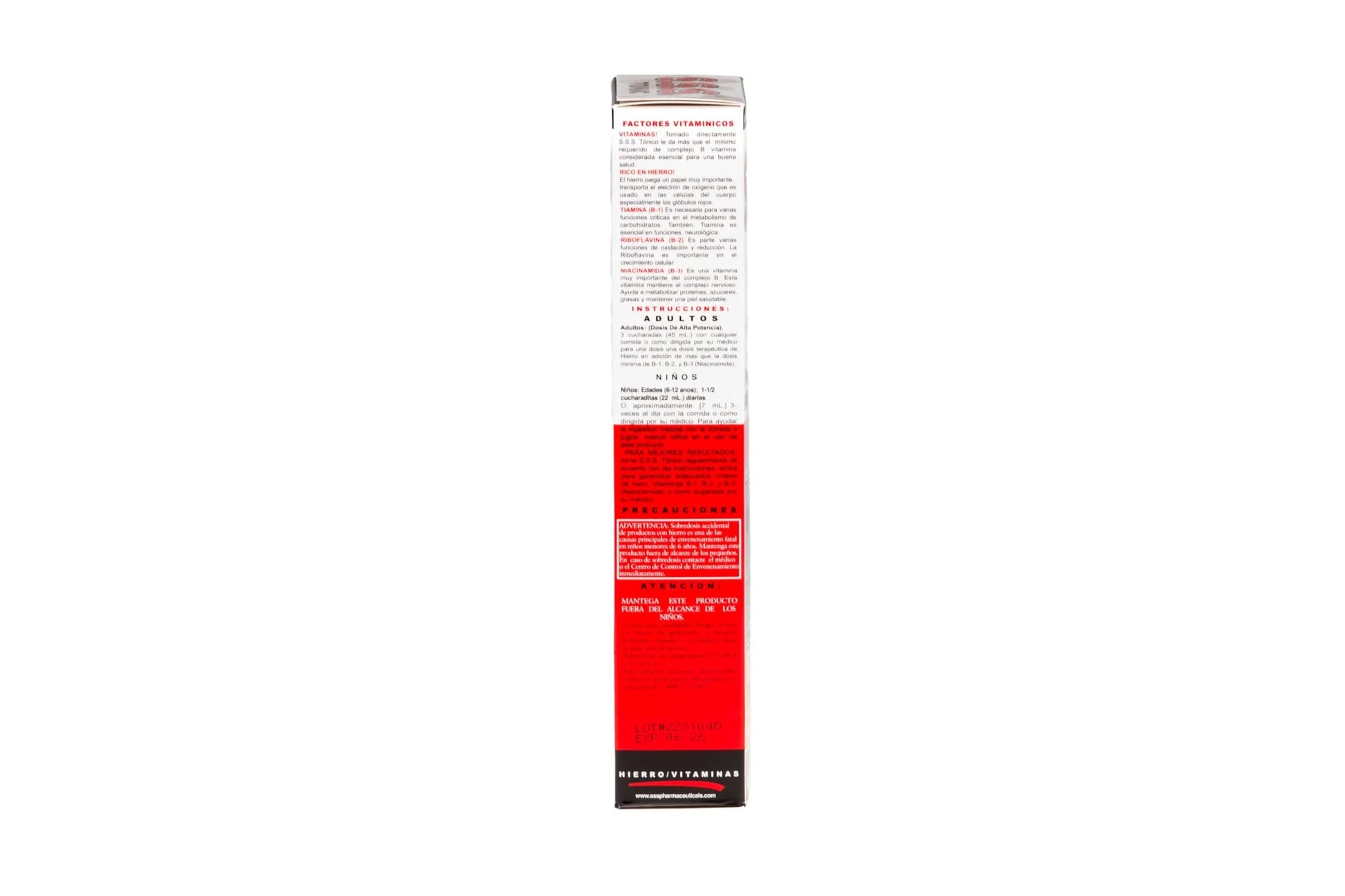 S.S.S. Tonic, Iron and Vitamin B Supplement, High Potency Vitamins, Bottle,10 Fl Oz (Pack of 1) S.S.S. CO.Buy Supplements Australia