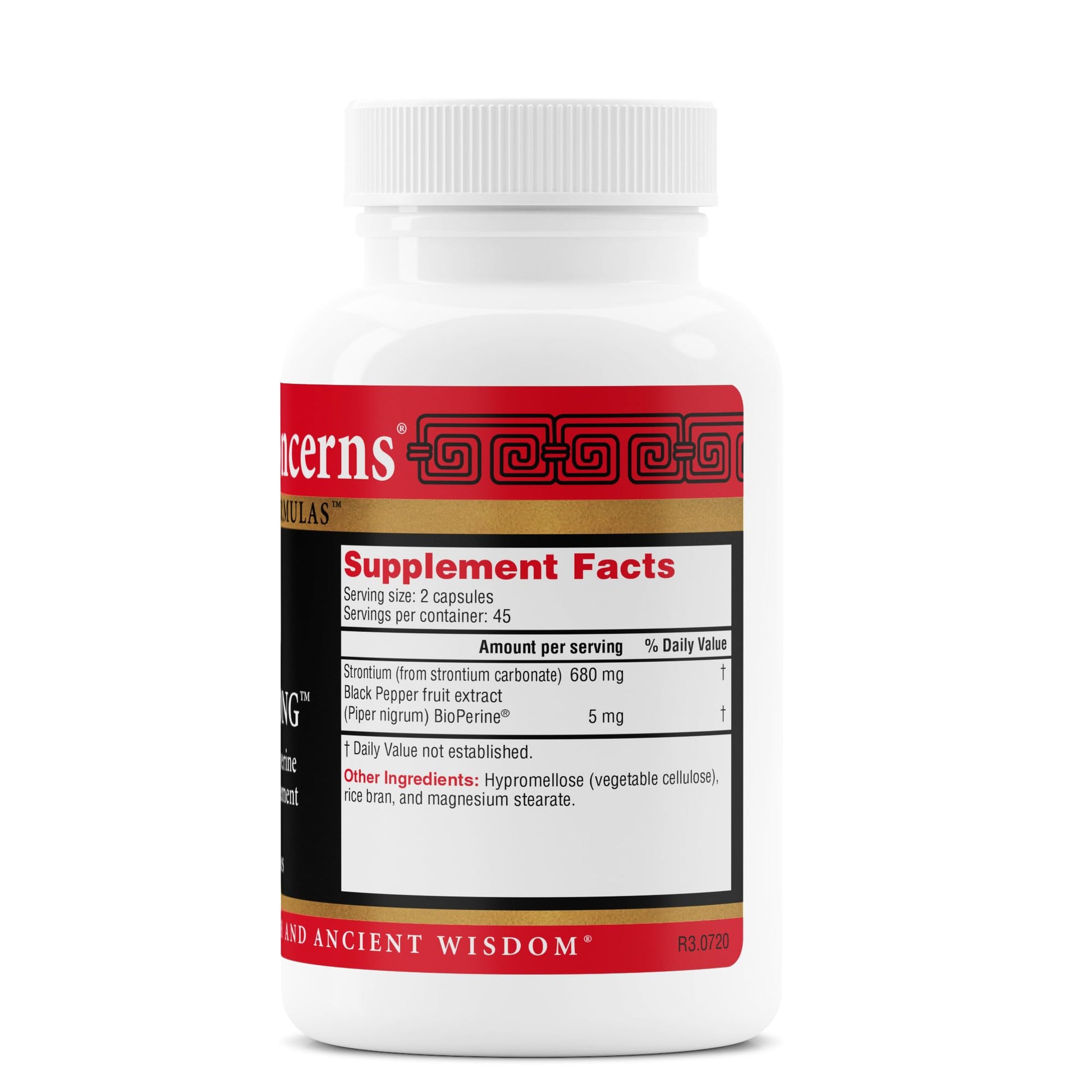 Health Concerns BioStrong – Bone Strength & Density Support Supplement – Strontium & BioPerine Black Pepper Extract for Joint Mobility – Chinese Herbal Blend for Men & Women – 90 Capsules Health ConcernsBuy Supplements Australia