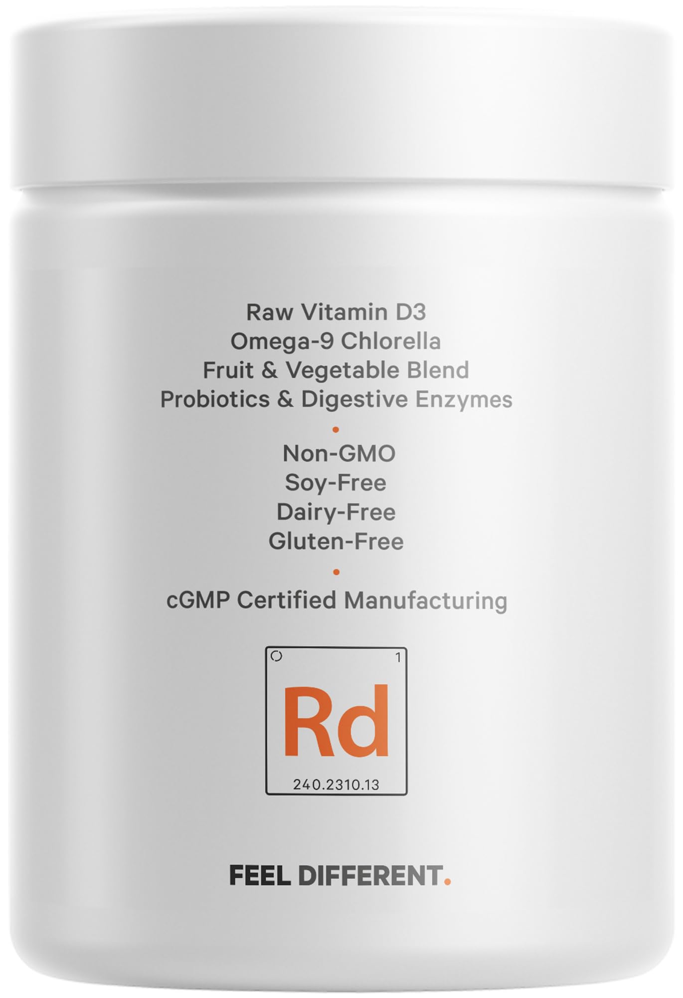 Codeage Raw Vitamin D3+ High Potency 5000 IU Supplement from Saccharomyces Cerevisiae - Raw Vitamin, Probiotics, Digestive Enzymes, Fruits & Greens - 2-Month Supply - 60 Capsules CodeageBuy Supplements Australia