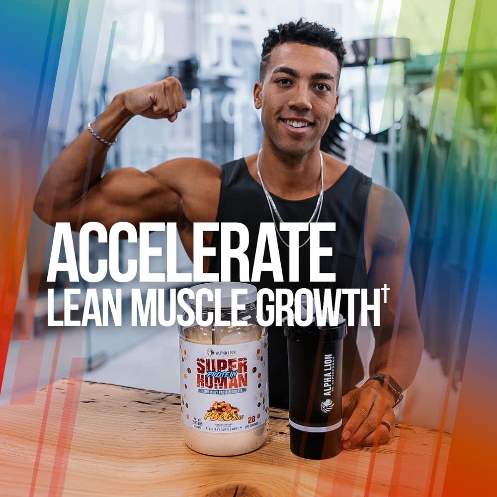 ALPHA LION Superhuman Whey Protein Powder, Great Tasting Pure Whey Protein Isolate ALPHA LIONBuy Supplements Australia