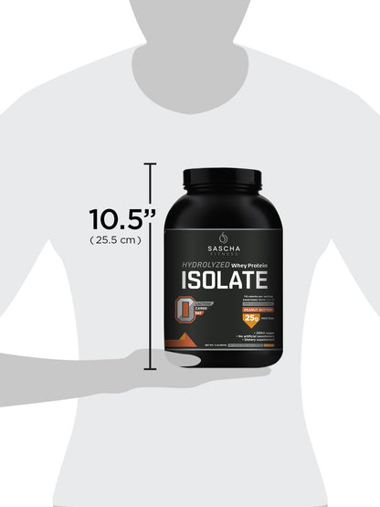 SASCHA FITNESS Hydrolyzed Whey Protein Isolate,100% Grass-Fed ,2.3 Pounds SASCHA FITNESSBuy Supplements Australia