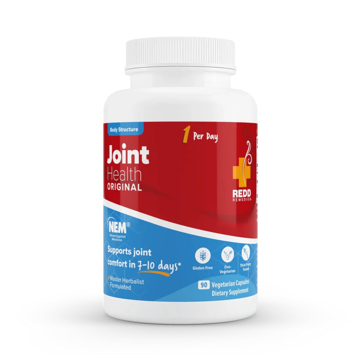 Redd Remedies Joint Health Original, 90 Capsules, and Calcium Mag + D, 120 Capsules Redd RemediesBuy Supplements Australia