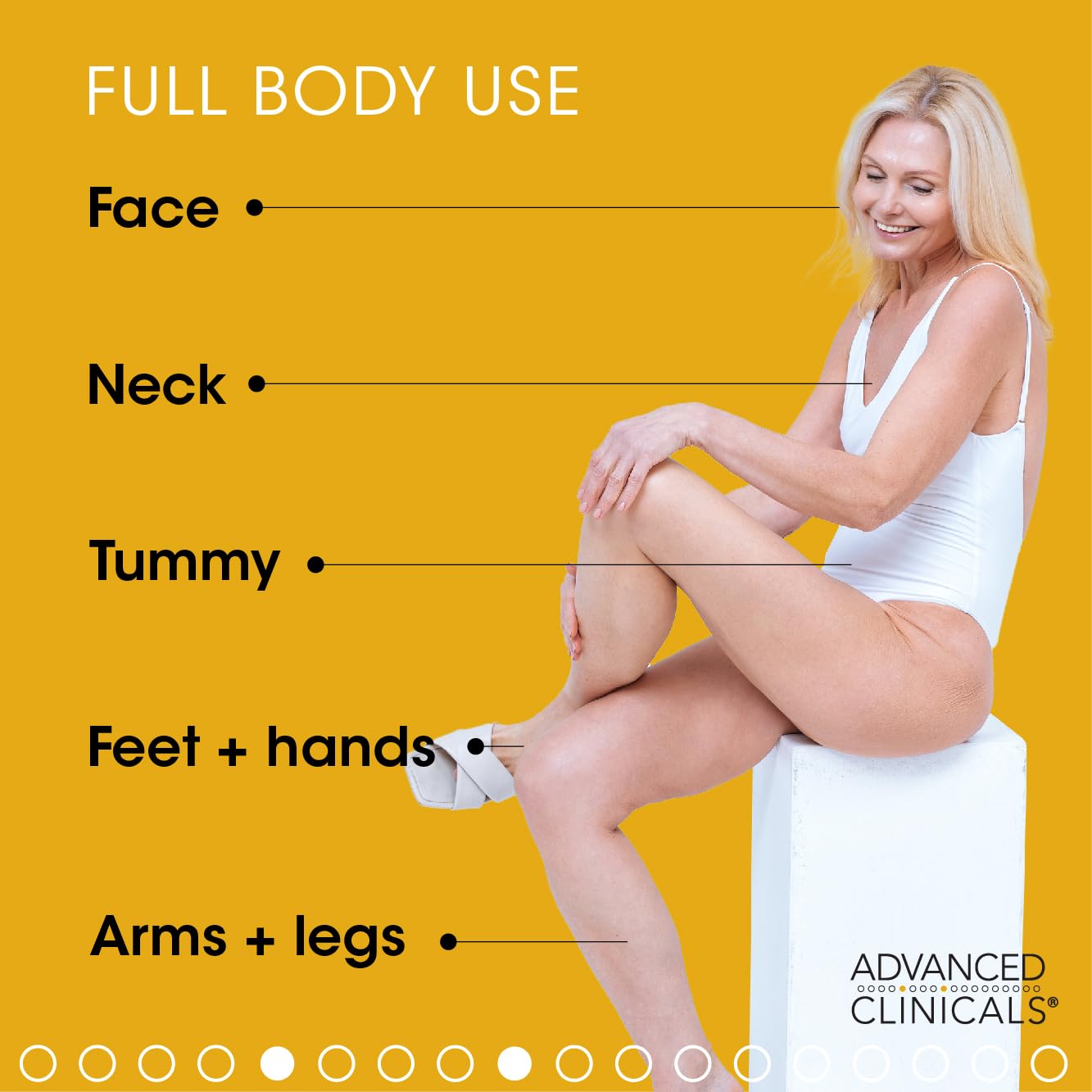 Advanced Clinicals Retinol Body Lotion + Collagen Cream 2pc Body Skin Care Set Advanced ClinicalsBuy Supplements Australia