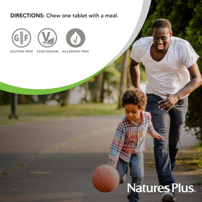 NaturesPlus Papaya Enzyme - 180 Chewable Tablets - Digestive Aid Supplement with Amylase & Protease - Helps Reduce Gas, Bloating, Stomach Upset & Discomfort - Vegan, Gluten Free - 180 Servings NaturesPlusBuy Supplements Australia