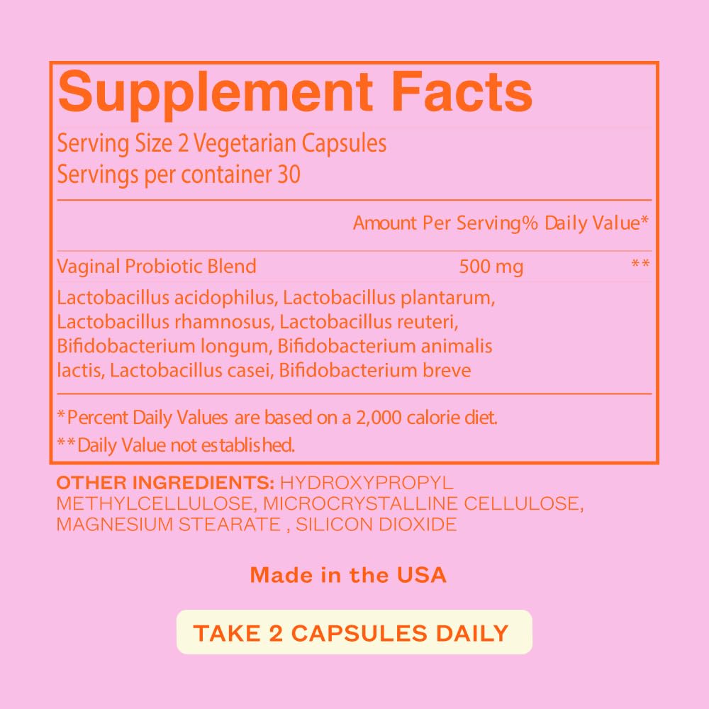 Cheeky Bonsai Vaginal Probiotic for Women pH Balance with Maximum Support 20 Billion CFU Probiotics - 8 Unique Strains for Her - Lactobacillus Blend - 60 Capsules (Packaging May Vary) Cheeky BonsaiBuy Supplements Australia