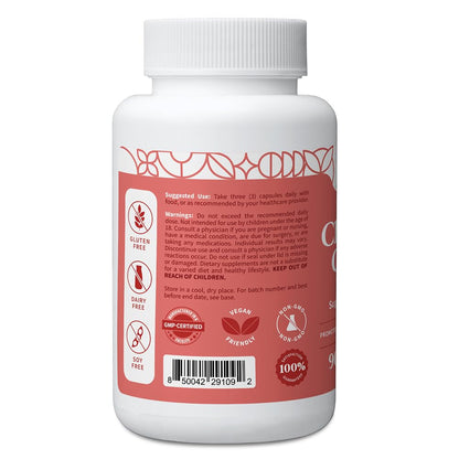 Pattern Wellness Cholesterol Complex Supplement – Supports Overall Well-Being – 3rd Party Lab Tested – 90 Vegan Capsules Pattern WellnessBuy Supplements Australia