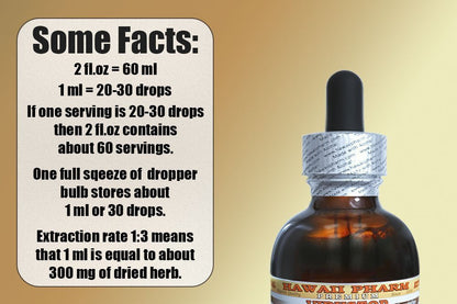 Wild Yam Liquid Extract, Wild Yam (Dioscorea Villosa) Tincture 2x2 oz HawaiiPharmBuy Supplements Australia