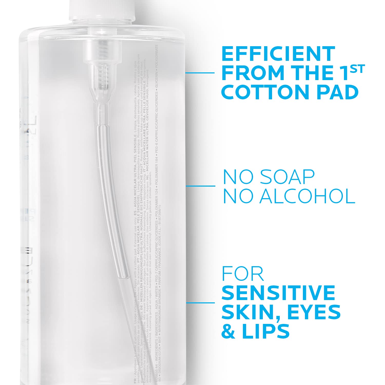 La Roche-Posay Micellar Cleansing Water Facial Cleanser and Makeup La Roche-PosayBuy Supplements Australia
