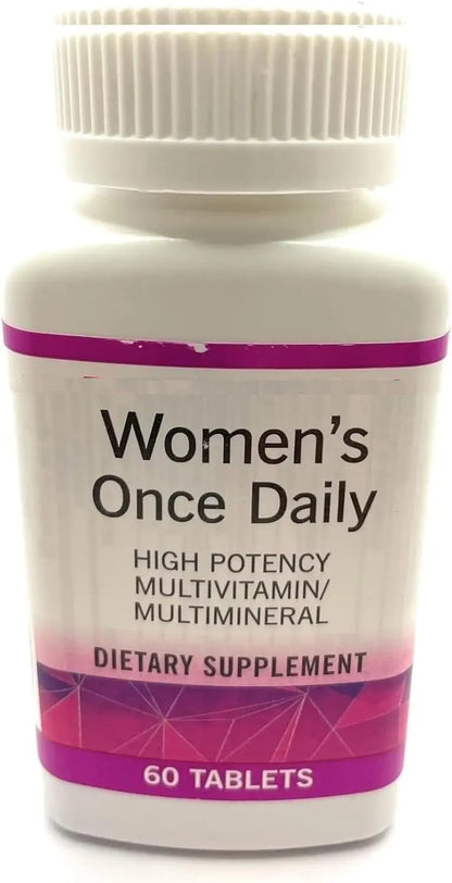Womens Once Gluten Free Daily High Potency Multivitamin & Multimineral Supplement 60 Tablets - (Pack of 1) Aus HealthcareBuy Supplements Australia