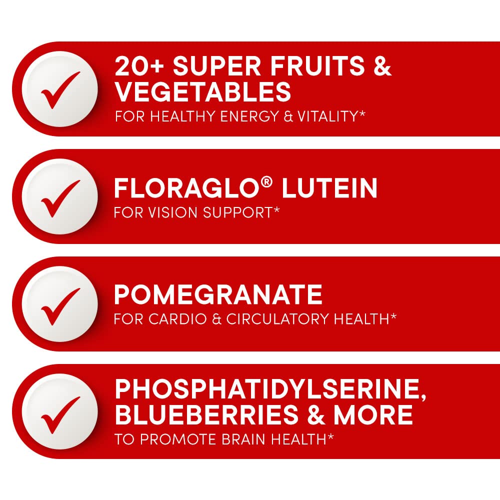 Purity Products Super Reds Powder Phytonutrient Superfood Drink Mix w/FloraGLO Lutein - Phytonutrient Blend containing Polyphenols, Antioxidants & More - 330 Grams - 30 Day Supply Purity ProductsBuy Supplements Australia