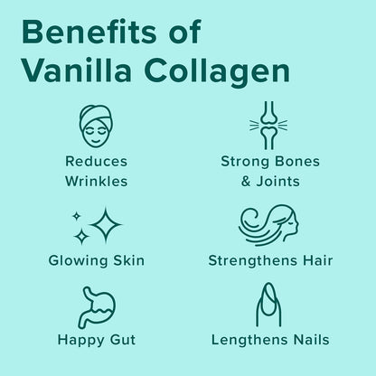 Further Food Collagen Peptides Powder Vanilla Flavored Keto Grass-Fed Collagen Type Further FoodBuy Supplements Australia