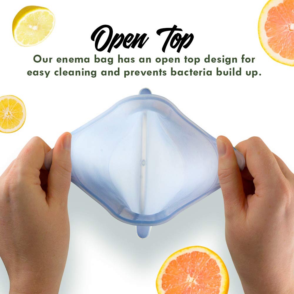 Mikacare Enema Bag Kit Clear Non-Toxic Silicone. for Coffee and Enema Kit for Colon Cleansing - Enema Detox MikacareBuy Supplements Australia
