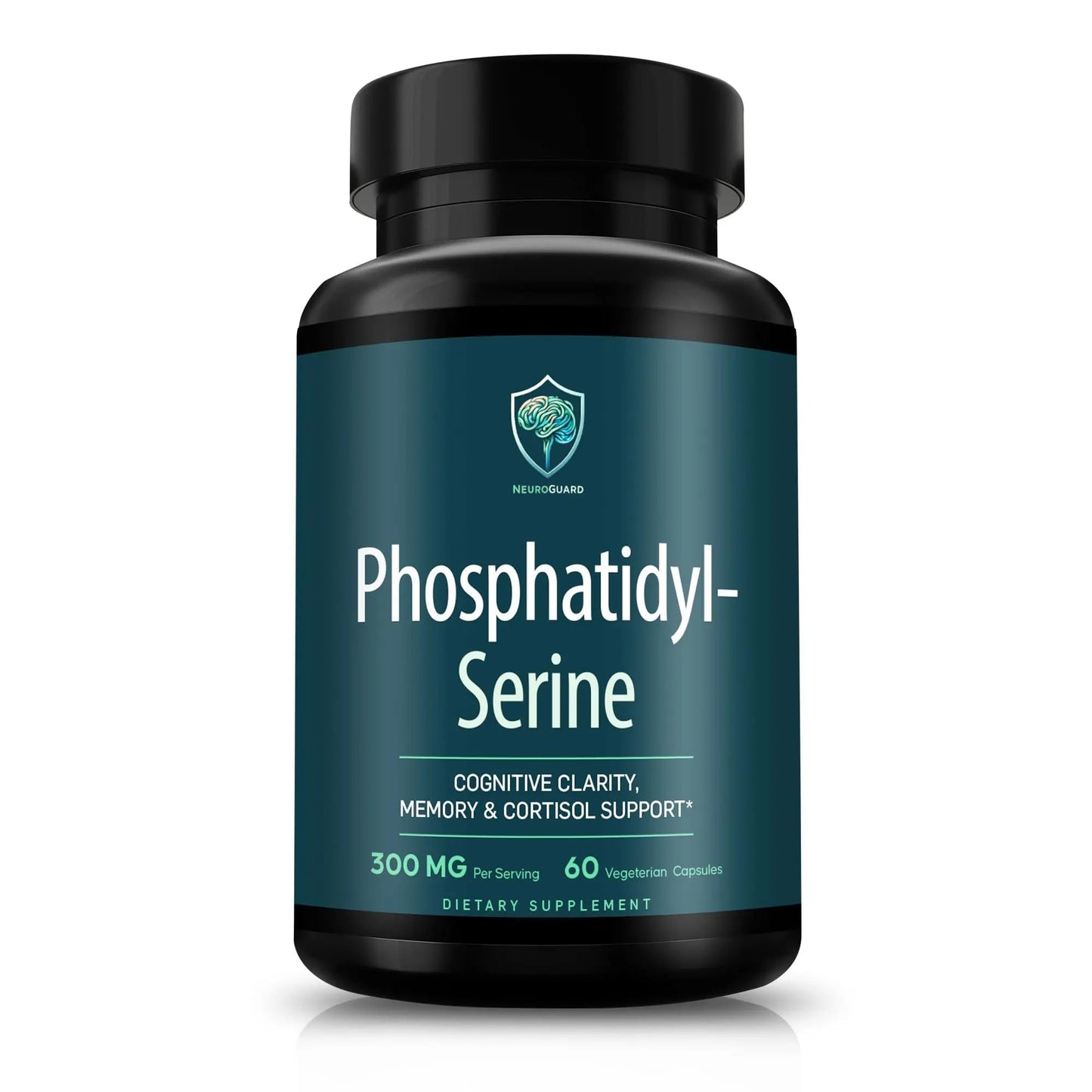 Phosphatidylserine Supplement – Premium Nootropic for Brain Health, Memory, Focus & Stress Support – 300mg Sunflower Lecithin NeuroGuardBuy Supplements Australia