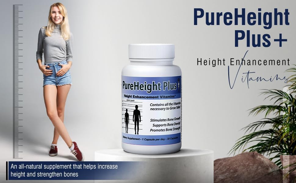 PureHeight Plus Height Enhancement Vitamins PURE BIOTECHNOLOGIESBuy Supplements Australia