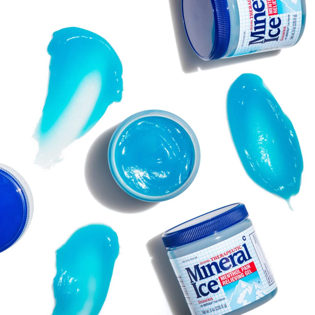 Mineral Ice Pain Relieving Gel - 8 oz, Pack of 4 Mineral IceBuy Supplements Australia