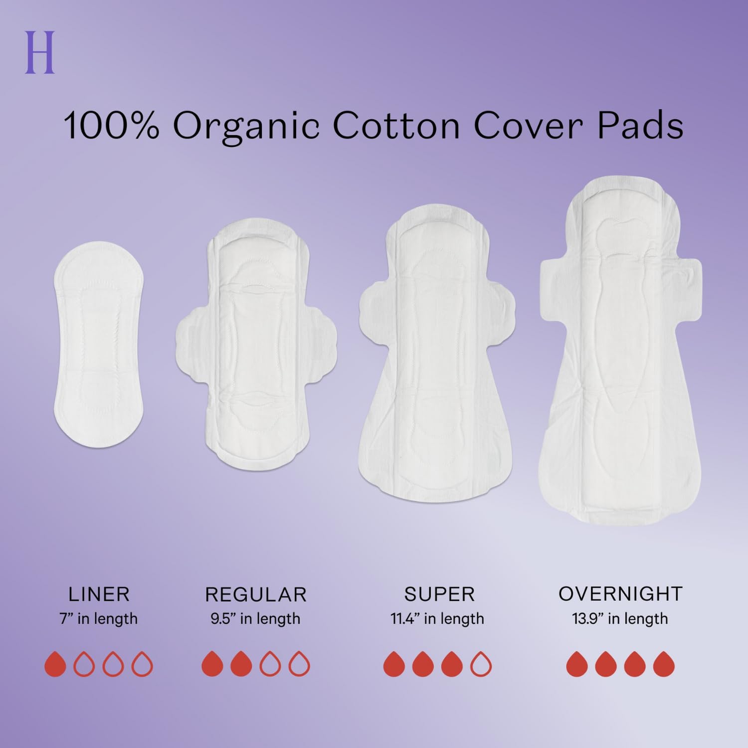 The Honey Pot Company - Non-Herbal Overnight Pads with Wings - Organic Pads for Women The Honey Pot CompanyBuy Supplements Australia