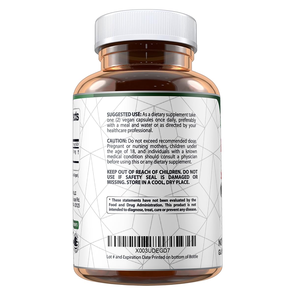 Vegan Labs Apple Cider Vinegar Capsules with The Mother- 180 Vegan Capsules Vegan LabsBuy Supplements Australia