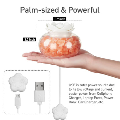 Essential Oil Diffusers Aromatherapy Diffuser: YeeQue Salt Lamp Diffuser for Home Bedroom Office YeeQueBuy Supplements Australia