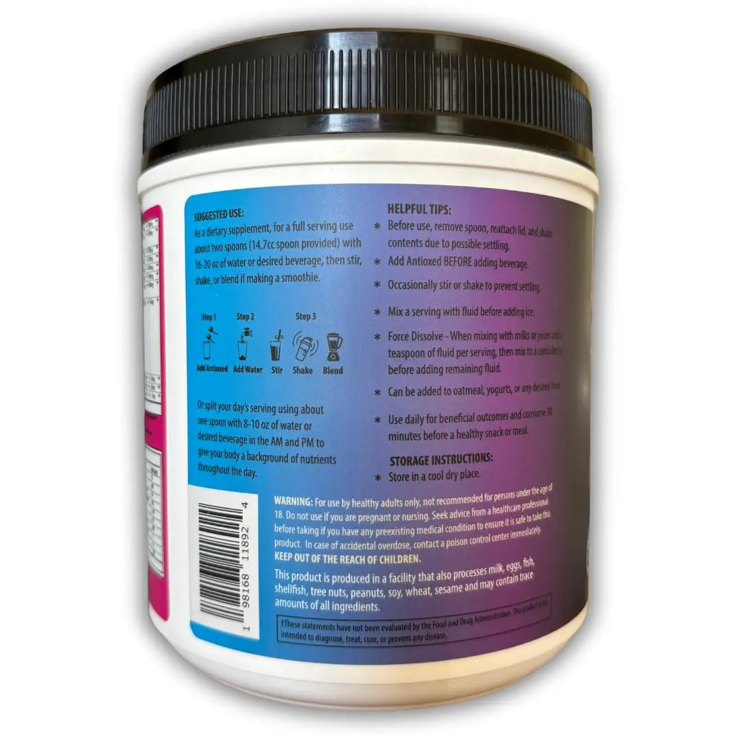 Antioxed Multi Collagen Multivitamin for Women+Men, Keto, Skin, Joint, Cognitive, Heart, Sensual, & Immune Health, Hydrolyzed Peptides, Antioxidants, Probiotics AntioxedBuy Supplements Australia
