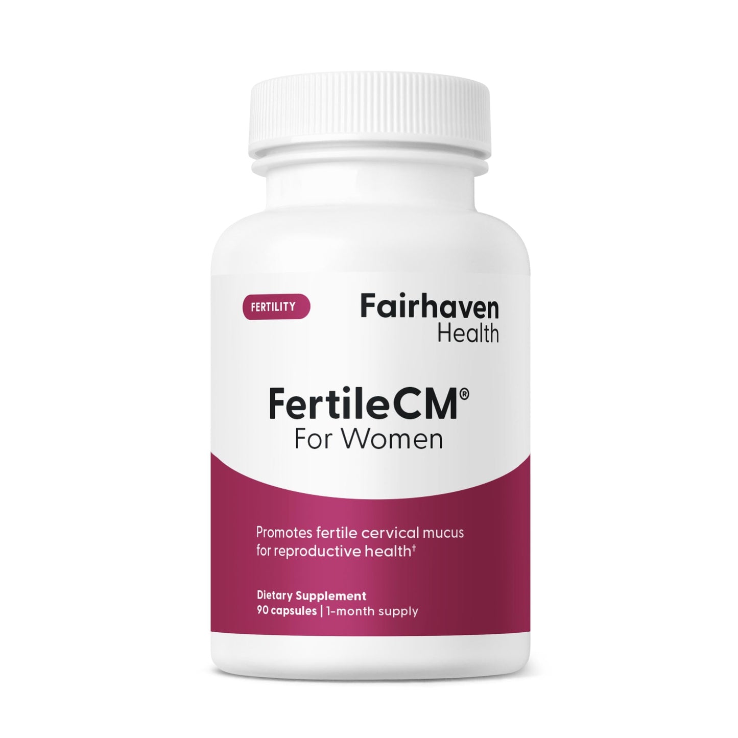 Fairhaven Health FertileCM Fertility Supplement for Women, Capsules - Fertile Cervical Mucus, Ovulation Cycle, Includes L-Arginine, N-Acetyl-Cysteine, Grape Seed Extract and Vitamin C - 90 Capsules Fairhaven HealthBuy Supplements Australia