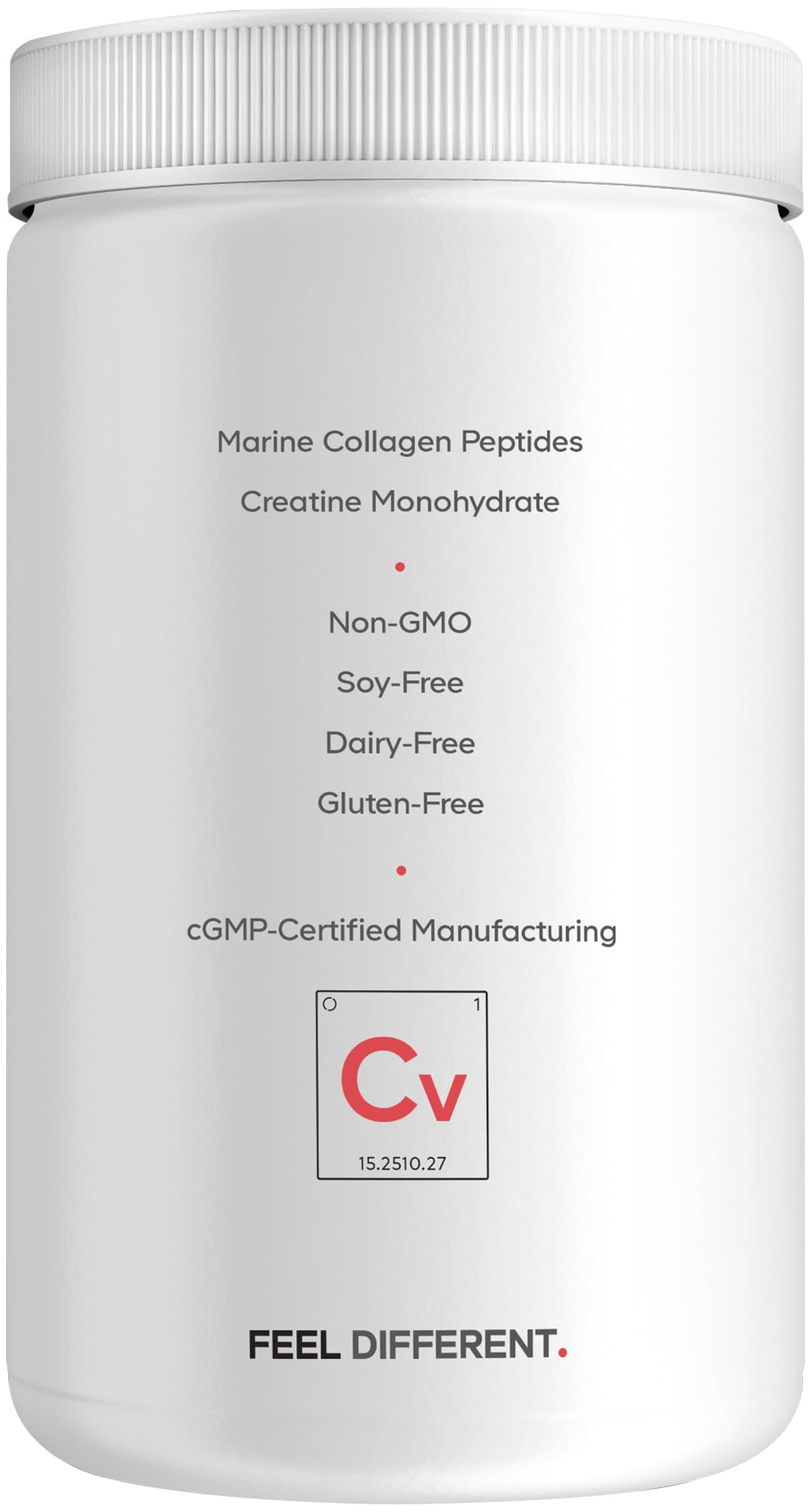 Codeage Creatine Collagen Peptides - Creatine Monohydrate Powder Supplement, Wild-Caught Marine Collagen, Biotin, Magnesium, Vitamin C, Hyaluronic Acid - Vanilla Flavored - Non-GMO - 15 Oz CodeageBuy Supplements Australia