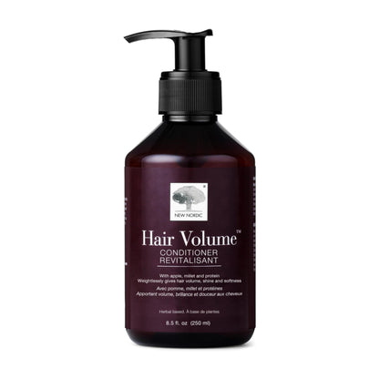 New Nordic Hair Volume Conditioner, Creamy Herbal Recipe to Weightlessly Hydrate, Volumize, Soften & Shine, Vegan, Clean Ingredients, 8.5 Fl Oz NEW NORDICBuy Supplements Australia