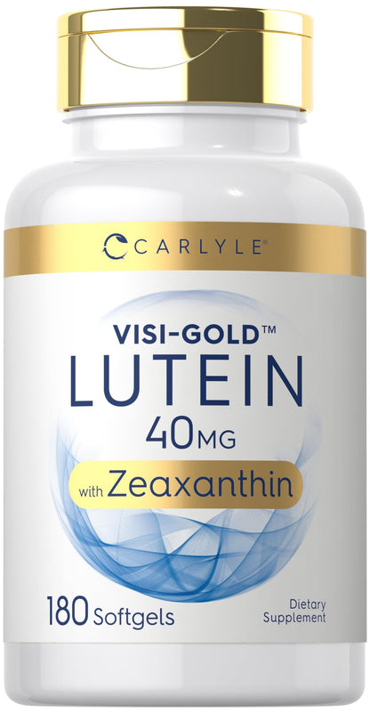 Carlyle Lutein and Zeaxanthin 40 mg | 180 Softgels | Eye Health Vitamins CarlyleBuy Supplements Australia
