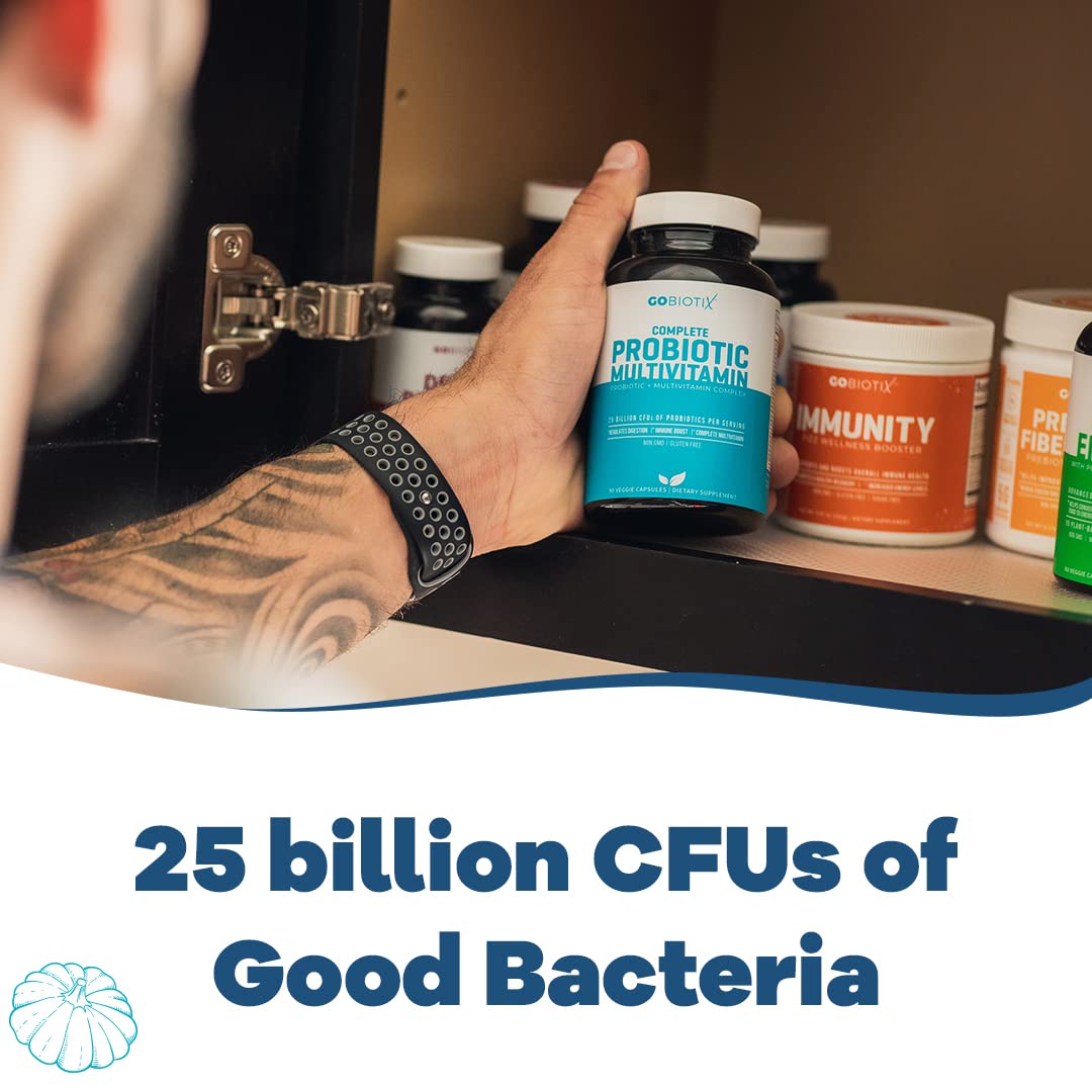 GOBIOTIX Probiotic Multivitamin Supplement - Daily Multivitamins with Probiotics GOBIOTIXBuy Supplements Australia