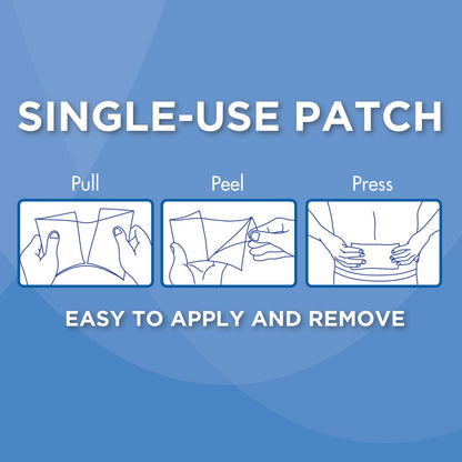 HealthWise Maximum Strength Pain Relief 4% Lidocaine Pain Relief Patch, Blue, (59-9116) HealthWiseBuy Supplements Australia