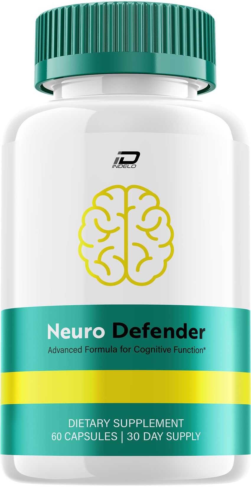 Neuro Defender Supplement Capsules – NeuroDefender Natural Blend Formula Focus Memory Support and Reviews (1 Pack – 60 Capsules) IndeloBuy Supplements Australia