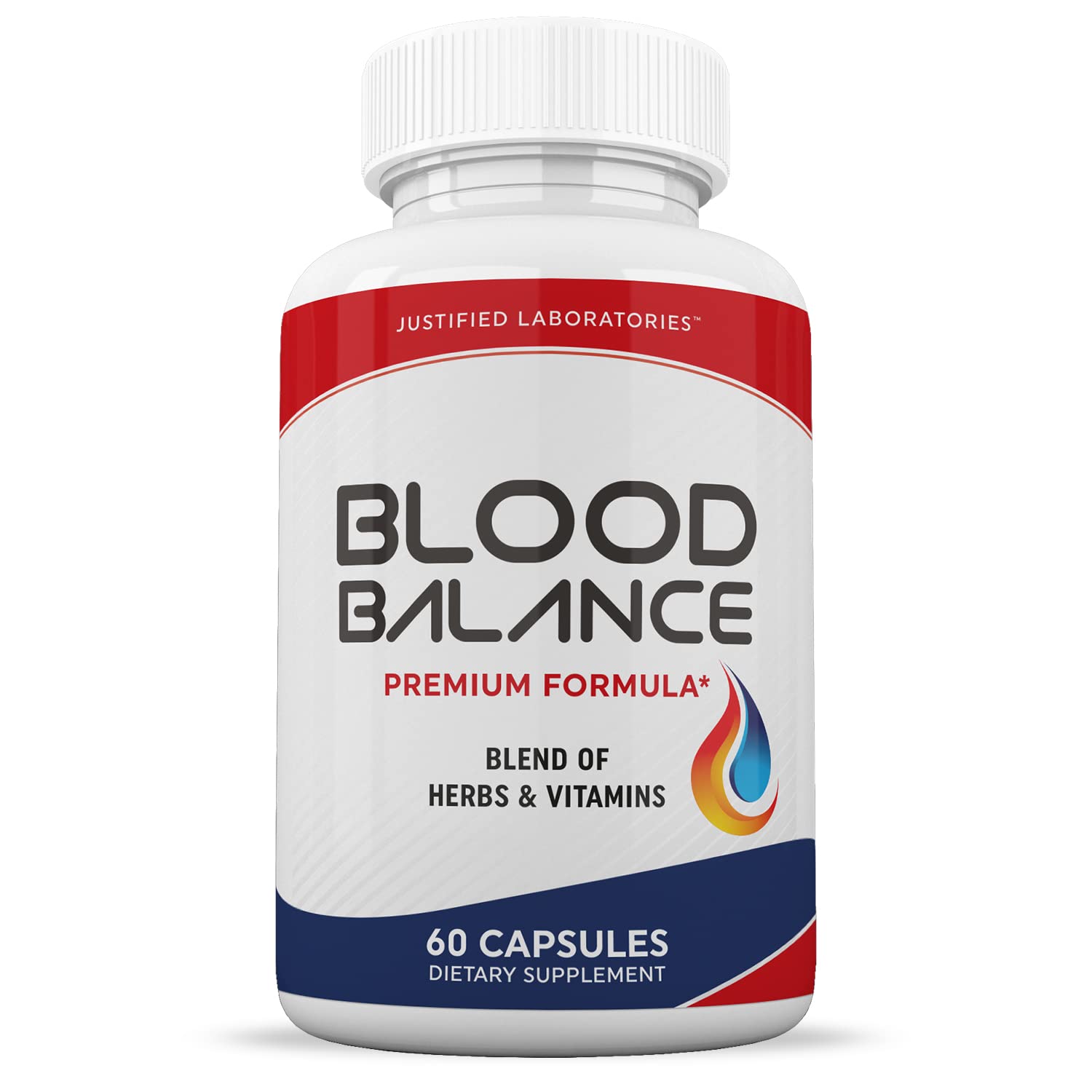 Justified Laboratories (2 Pack Blood Balance Advanced Formula 620MG Formula Supplement Pills 120 Capsules Justified LaboratoriesBuy Supplements Australia