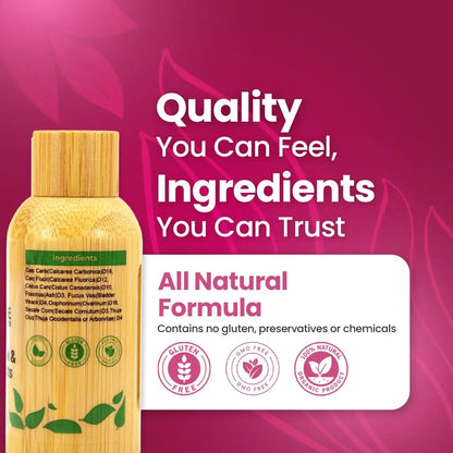 Fibroid Shrink & Ovarian Cysts BM36 - Helps Shrink Fibroids and Ovarian Cysts, Balance Estrogen Levels and Prevent Regrowth, Support for Menstrual Pain and Painful Intercourse, 30 mL Drops | Bestmade Bestmade Naturalproducts.comBuy Supplements Australia