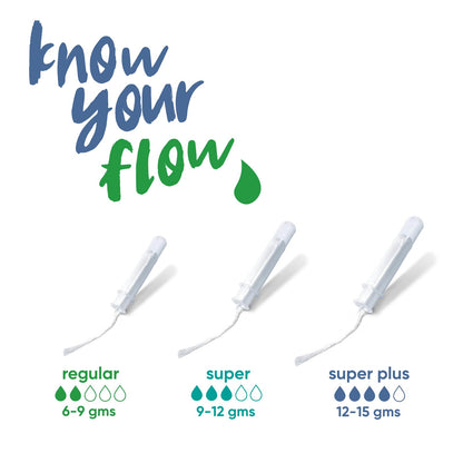 Oi | Organic Initiative - Tampons | Regular/Super Absorbency | Organic Cotton, Unscented oiBuy Supplements Australia