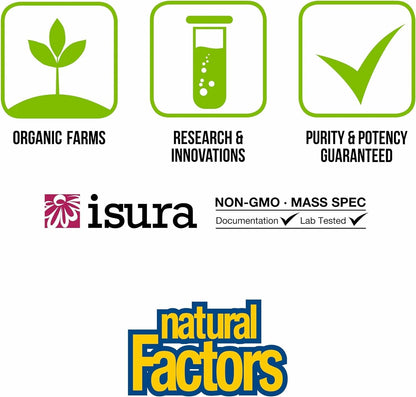 Whole Earth & Sea from Natural Factors, Organic Fermented Greens, Vegan Whole Food Supplement, Tropical, 14.3 Oz Natural FactorsBuy Supplements Australia