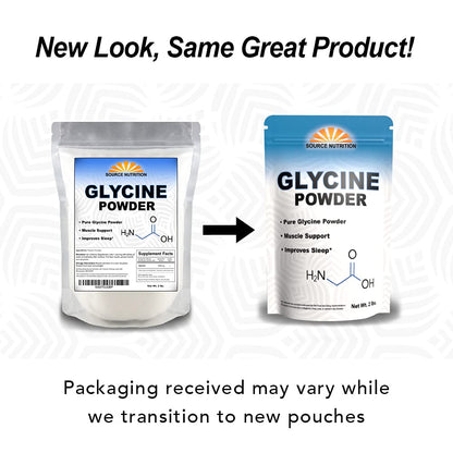 Glycine Powder (2 lbs) - Promotes Restful Sleep, Muscle Energy and Strength, Memory and Cognition Support (Resealable Bag) TradeKingBuy Supplements Australia