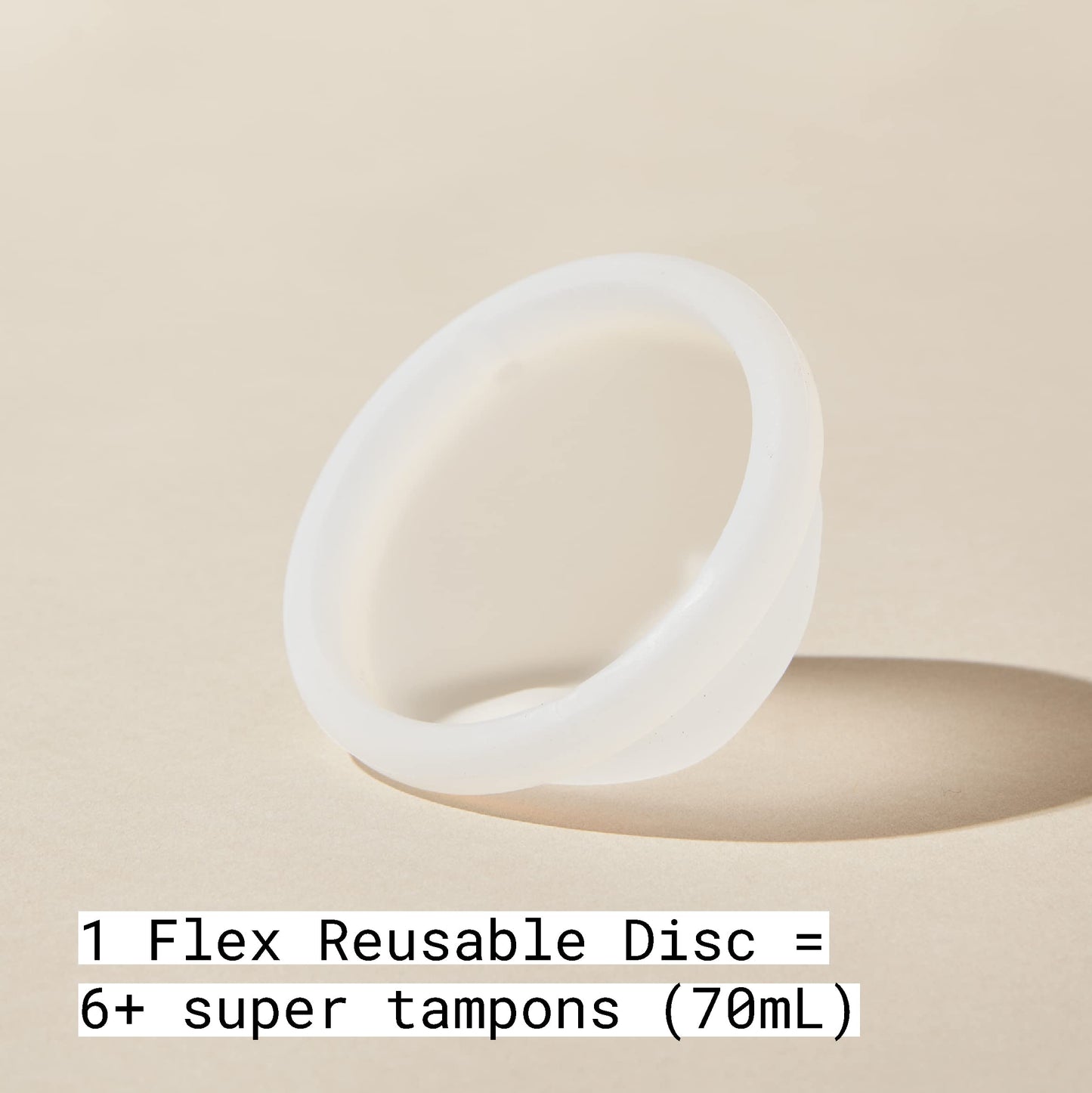 Flex Reusable Disc | Reusable Menstrual Disc | Tampon, Pad, and Cup Alternative | Capacity of 6 Super FLEXBuy Supplements Australia