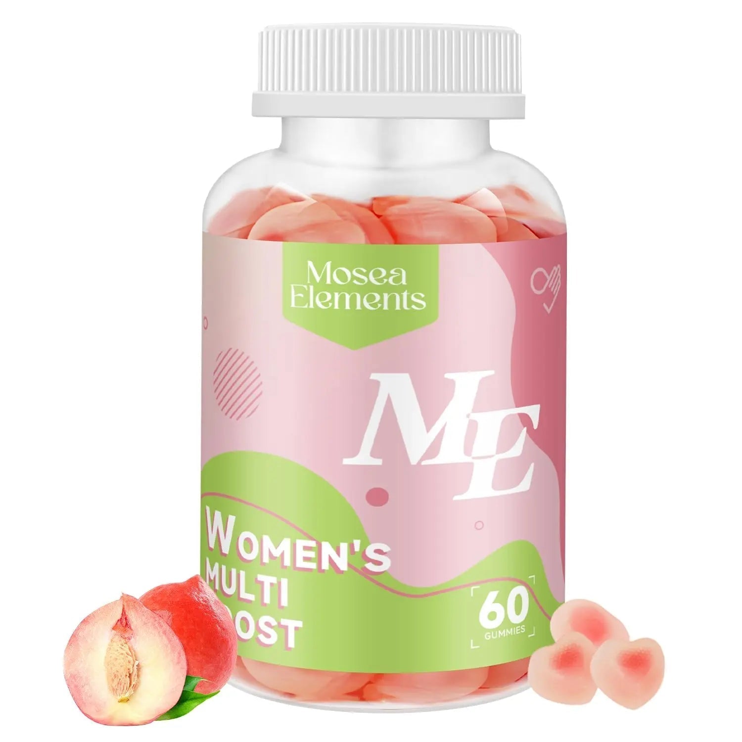 Methylated Multivitamin for Women Gummies，Inositol, Folate, Vitamins A C D3 E B12 K2, Herbal & Mineral Blend, Daily Vegan Gummy MOSEA ELEMENTSBuy Supplements Australia