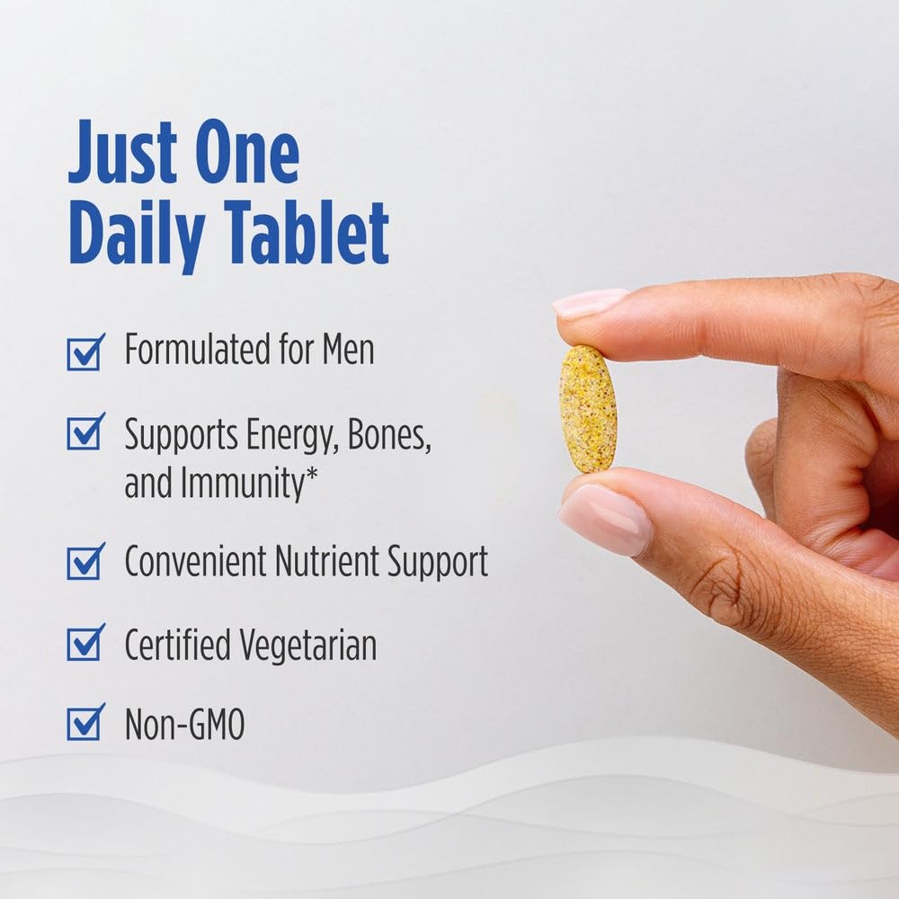 Nordic Naturals Men’s Multivitamin One Daily - Bone, Energy, & Blood-Vessel Support - Immunity Supplement - 20 Essential Nutrients - 30 Tablets - 30 Servings Nordic NaturalsBuy Supplements Australia