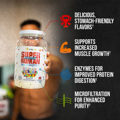 ALPHA LION Superhuman Whey Protein Powder, Great Tasting Pure Whey Protein Isolate ALPHA LIONBuy Supplements Australia