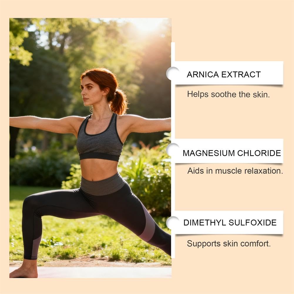 Total Relief Magnesium Cream - Nerve Relief Magnesium Cream with MSM & Arnica,Total ReliefCream for Muscle Relaxation, Soothes Nerves & Daily Soothing Support, Deep Hydration,50g/1.76oz Aus HealthcareBuy Supplements Australia
