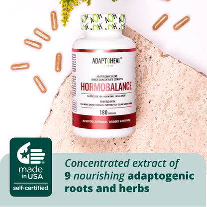 ADAPTOHEAL Hormobalance Adaptogens Supplement for Female Hormonal System Balance - Vitex ADAPTOHEALBuy Supplements Australia