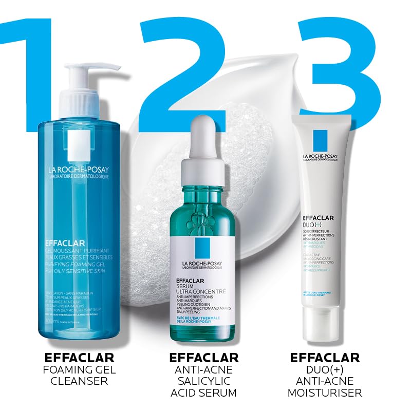 La Roche-Posay Effaclar Purifying Foaming Gel Cleanser for Oily Skin La Roche-PosayBuy Supplements Australia