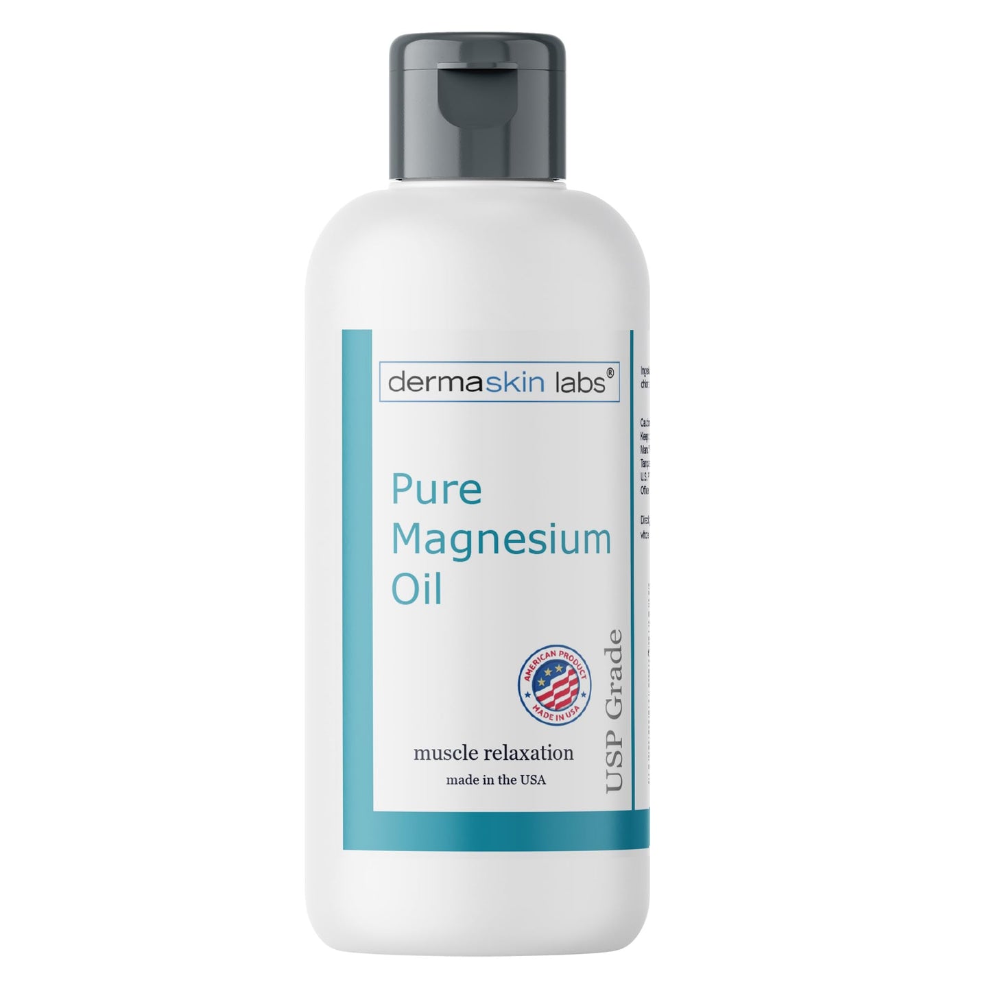 Magnesium Spray 4 oz Non-Greasy Pure Topical Magnesium Chloride Soothing Relief and Relaxation for Overworked Muscles and Joints Body Massage with Aloe Vera Made in The USA Dermaskin LabsBuy Supplements Australia